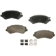 Purchase Top-Quality AGNA BRAKES - CXD856 - Front Premium Ceramic Disc Brake Pad Set pa1