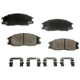 Purchase Top-Quality AGNA BRAKES - CXD864 - Front Premium Ceramic Disc Brake Pad Set pa1