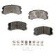 Purchase Top-Quality AGNA BRAKES - CXD904 - Front Disc Brake Pad Set pa1