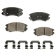 Purchase Top-Quality AGNA BRAKES - CXD924 - Front Disc Brake Pad Set pa1