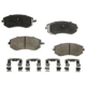 Purchase Top-Quality AGNA BRAKES - CXD929 - Front Premium Ceramic Disc Brake Pad Set pa1