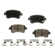 Purchase Top-Quality AGNA BRAKES - CXD937 - Front Premium Ceramic Disc Brake Pad Set pa1