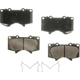 Purchase Top-Quality AGNA BRAKES - CXD976 - Front Premium Ceramic Disc Brake Pad Set pa1