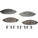 Purchase Top-Quality AGNA BRAKES - CXD997 - Front Premium Ceramic Disc Brake Pad Set pa1
