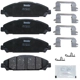 Purchase Top-Quality BENDIX - CFC1791A - Ceramic Front Disc Brake Pads pa1