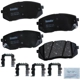 Purchase Top-Quality BENDIX - CFC1855 - Front Premium Ceramic Pads pa1
