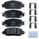 Purchase Top-Quality BENDIX - CFC1860 - Ceramic Front Disc Brake Pads pa1