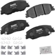 Purchase Top-Quality BENDIX - CFC2185 - Ceramic Front Disc Brake Pads pa1