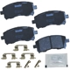 Purchase Top-Quality BENDIX - CFC721 - Ceramic Front Disc Brake Pads pa1