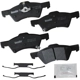 Purchase Top-Quality BENDIX - CFC857 - Ceramic Front Disc Brake Pads pa1