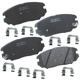 Purchase Top-Quality BENDIX - SBC1125 - Ceramic Front Disc Brake Pads pa1