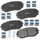 Purchase Top-Quality BENDIX - SBC1258 - Ceramic Front Disc Brake Pads pa1