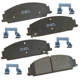 Purchase Top-Quality BENDIX - SBC1351 - Ceramic Front Disc Brake Pads pa1