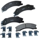 Purchase Top-Quality BENDIX - SBC1411 - Rear Disc Brake Pads pa1