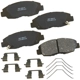 Purchase Top-Quality Plaquettes avant en céramique de qualité supérieure de BENDIX - SBC1578 pa1