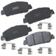 Purchase Top-Quality BENDIX - SBC1654 - Front Disc Brake Pads pa1