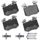 Purchase Top-Quality BENDIX - SBC2162 - Front Disc Brake Pads pa1