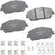 Purchase Top-Quality BENDIX - SBC2375 - Front Disc Brake Pads pa1