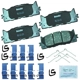 Purchase Top-Quality Front Premium Ceramic Pads by BENDIX - CFC1293 pa2