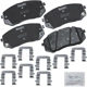 Purchase Top-Quality Front Premium Ceramic Pads by BENDIX - CFC1295 pa2