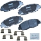 Purchase Top-Quality Plaquettes avant en céramique de qualité supérieure de BENDIX - CFC465AK1 pa1