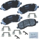 Purchase Top-Quality Plaquettes avant en céramique de qualité supérieure de BENDIX - CFC866 pa5