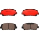 Purchase Top-Quality Front Premium Ceramic Pads by BREMBO - P18032N pa3