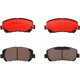 Purchase Top-Quality Front Premium Ceramic Pads by BREMBO - P18032N pa4