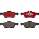 Purchase Top-Quality Front Premium Ceramic Pads by BREMBO - P24186N pa4