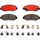 Purchase Top-Quality Front Premium Ceramic Pads by BREMBO - P28052N pa9