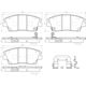 Purchase Top-Quality BREMBO - P30096N - Front Disc Brake Pad Set pa3
