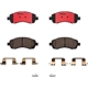 Purchase Top-Quality BREMBO - P78009N - Disc Brake Pads pa3