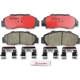 Purchase Top-Quality Front Premium Ceramic Pads by BREMBO - P28026N pa7