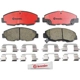Purchase Top-Quality Front Premium Ceramic Pads by BREMBO - P28052N pa8