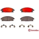 Purchase Top-Quality Front Premium Ceramic Pads by BREMBO - P49026N pa6