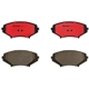 Purchase Top-Quality Front Premium Ceramic Pads by BREMBO - P49034N pa4