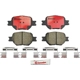 Purchase Top-Quality Front Premium Ceramic Pads by BREMBO - P83054N pa5