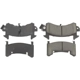 Purchase Top-Quality Front Premium Ceramic Pads by CENTRIC PARTS - 301.01540 pa4