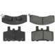 Purchase Top-Quality Front Premium Ceramic Pads by CENTRIC PARTS - 301.03700 pa3
