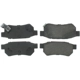 Purchase Top-Quality Front Premium Ceramic Pads by CENTRIC PARTS - 301.03740 pa2
