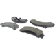 Purchase Top-Quality Front Premium Ceramic Pads by CENTRIC PARTS - 301.03870 pa5