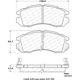 Purchase Top-Quality Front Premium Ceramic Pads by CENTRIC PARTS - 301.04700 pa13