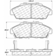 Purchase Top-Quality Plaquettes avant en céramique de qualité supérieure by CENTRIC PARTS - 301.04960 pa3