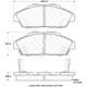 Purchase Top-Quality Front Premium Ceramic Pads by CENTRIC PARTS - 301.04960 pa8