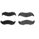 Purchase Top-Quality Front Premium Ceramic Pads by CENTRIC PARTS - 301.05760 pa1