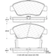 Purchase Top-Quality CENTRIC PARTS - 301.06210 - Front Premium Ceramic Pads pa12