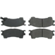 Purchase Top-Quality Front Premium Ceramic Pads by CENTRIC PARTS - 301.06370 pa5