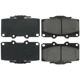 Purchase Top-Quality Front Premium Ceramic Pads by CENTRIC PARTS - 301.06470 pa5