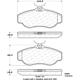 Purchase Top-Quality Front Premium Ceramic Pads by CENTRIC PARTS - 301.06760 pa12