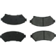 Purchase Top-Quality Front Premium Ceramic Pads by CENTRIC PARTS - 301.06990 pa1
